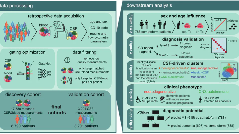 Atlas of cerebrospinal fluid immune cells across neurological diseases.